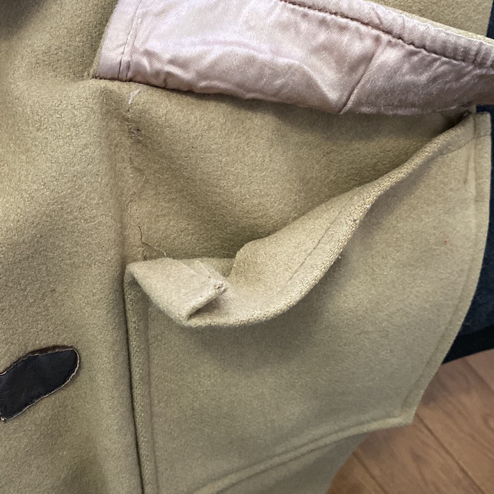 Vintage Unisex Rice Sportswear Duffle Coat - Picture 5 of 6